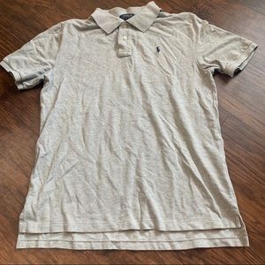 Polo Gray Collered Shirt